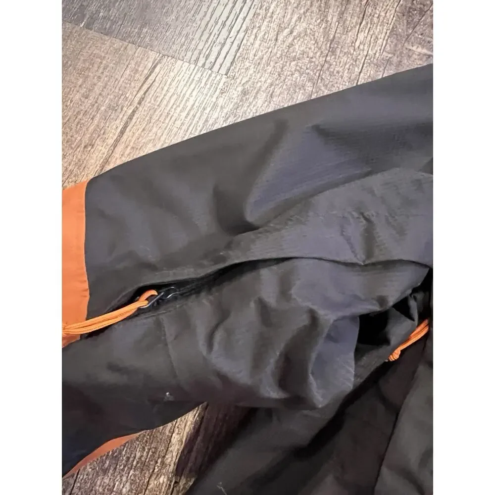 The North Face Brunt Orange Zip Up Jacket + Fleece Jkt Liner Men’s XL HYVent
